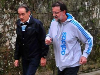 Mariano haciendo como que corre