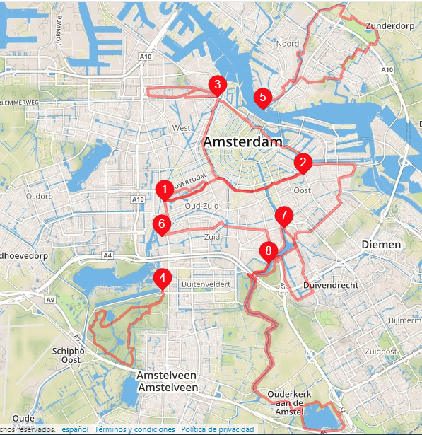 Amsterdam Running Routes